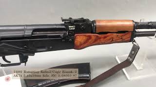 1080 Romanian RatmilCugir Romak 2 AK74 545x39mm Rifle October 18 2024 [upl. by Meakem479]