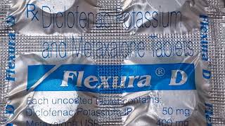 Flexura D Tablet Uses  Diclofenac potassium and Metaxalone Tablets Uses in Hindi [upl. by Ophelie543]