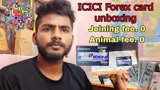 ICICI Bank Forex prepaid card unboxing ICICI multi currency Forex card unboxingforexcard [upl. by Dene434]