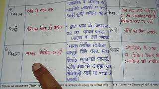 teachers diary class 6 7 8 month July first week date01072024 to 0672024 shikshak diary [upl. by Nahtiek]