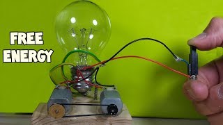 Free Energy Light Bulbs 230V  Using Piezo Igniter [upl. by Humph]