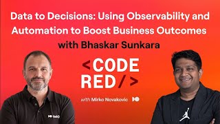 8  Data to Decisions Using Observability and Automation to Boost Business Outcomes with Bhaska [upl. by Oinigih329]