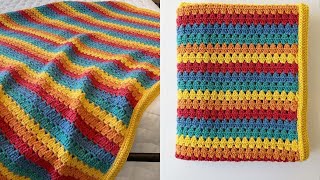 Crochet Double Border [upl. by Norford435]