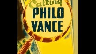 Philo Vance  quotButler Murder Casequot 021549 HQ Old Time RadioDetective [upl. by Rheta]