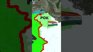 India shares its land borders with seven countries facts youtube travling [upl. by Georas]