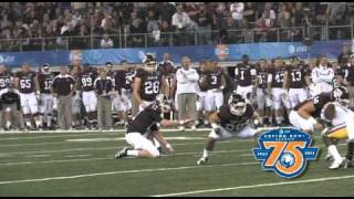 75th ATampT Cotton Bowl Classic  First Half Highlights [upl. by Yereffej]