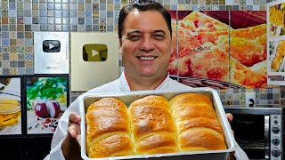 PÃO CASEIRO AMANTEIGADO MELHOR QUE DE PADARIA I FÁCIL I FOFINHO I UMA DELÍCIA [upl. by Naresh]