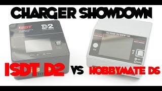 Best Lipo Charger  ISDT D2 vs Hobbymate D6 [upl. by Anastasio381]