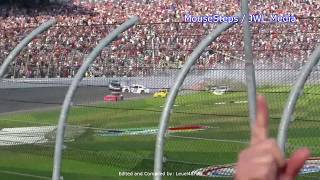 NASCAR Fans Angle Compilation 2013 Kyle Larson Daytona Crash [upl. by Ahgiela]