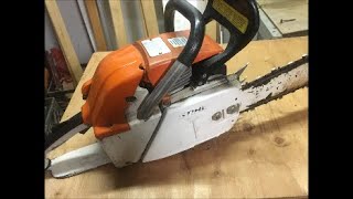 Rehoming The Stihl 048 [upl. by Marelda]