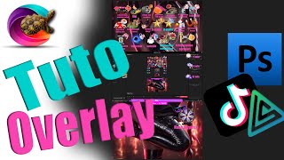 Comment faire vos Overlay pour vos Live TikTok  tuto complet [upl. by Attevroc]