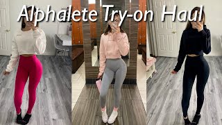 Alphalete Try On Haul [upl. by Gilder]