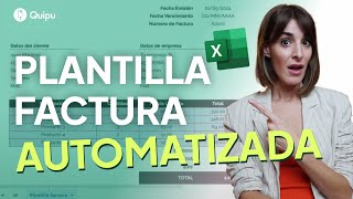 🧾 Plantilla de Factura en Excel Descarga GRATIS [upl. by Giffy]