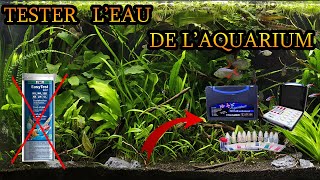 Tester leau de son aquarium Tuto  Teste Bandelette et Teste Goutte [upl. by Cheslie]