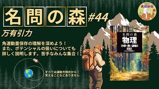 【名問の森 力学44】万有引力問題。「ポテンシャルの扱い」および「角運動量保存」についての理解を深めましょう！ 大学受験 微積物理 高校物理 [upl. by Sher]