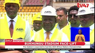 The upgrade of Bukhungu stadium in Kakamega County is ongoing [upl. by Allcot]