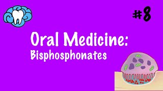 Oral Medicine  Bisphosphonates  INBDE [upl. by Flori]