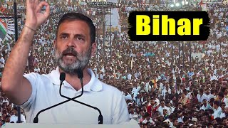 Rahul Gandhis Aggressive Speech at Congress Public Meeting in Bihar  INC News  YOYO TV Kannada [upl. by Esac169]