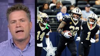 GMFB reacts to Saints dominant offense vs Cowboys from Week 2 [upl. by Dynah]