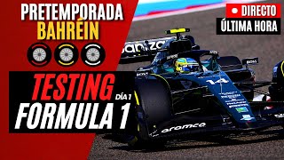 🔴 F1 DIRECTO  TEST PRETEMPORADA BAHREIN 2024  DÍA 1  Live Timing [upl. by Oniuqa]