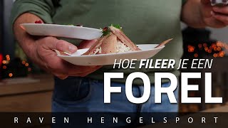 Hoe FILEER je een gerookte FOREL  Raven Hengelsport [upl. by Jamil798]