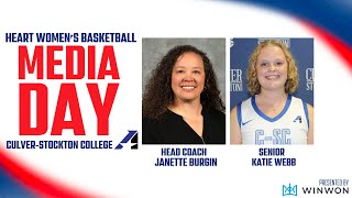 Culver Stockton College Heart Womens Basketball Media Day [upl. by Bancroft551]