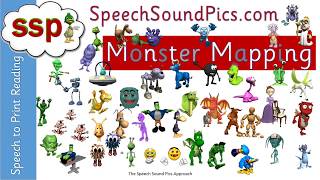 Speech to Print READING with Miss Emma  SSP Monster Mapping [upl. by Itra]