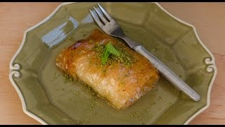 BAKLAVA YUFKASINDAN EN KOLAY BAKLAVA TARİFİ BÜZME BAKLAVA TARİFİ [upl. by Nigam441]