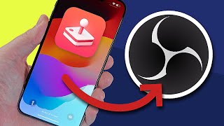 How to capture iPhone 15 in OBS Studio No Apps needed [upl. by Tennos]