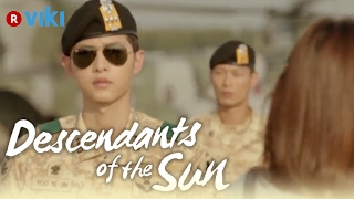 Descendants of the Sun  EP3  Song Joong Ki Comes Out Of Airplane To Greet Song Hye Kyo Eng Sub [upl. by Swainson965]