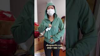 Review Uniqlo AIRism Mesh UV Protection FullZip Hoodie 2022 Color 55 GREEN 444531 [upl. by Miche]