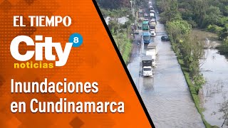 CityNoticias 8 pm 7 de noviembre Emergencia por inundaciones en diferentes puntos de Cundinamarca [upl. by Zel]