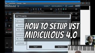 How to setup VST plugin in MIDICULOUS 4 amp install new VST [upl. by Darell]