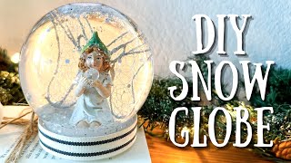 DIY Snow Globe  How to Make a Snow Globe [upl. by Adnamal546]