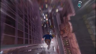 Marvel SpiderMan 2 glitch free roam as Young Peter Web Swinging [upl. by Erlewine396]