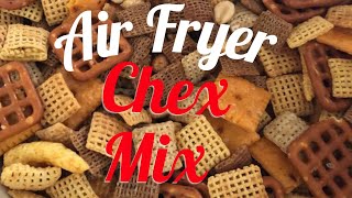 Chex Mix in the Air Fryer Crispy and Irresistible [upl. by Haneehs]