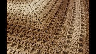 The Easy Breezy Shawl Crochet Tutorial [upl. by Ayhtnic88]