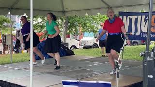 Skyline Country Cloggers perform Fiddlers Despair [upl. by Reprah]