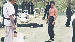 Bruce Lee  If It Wasnt Filmed You Wouldnt Believe It RemasteredColorized 4K [upl. by Ahserb]