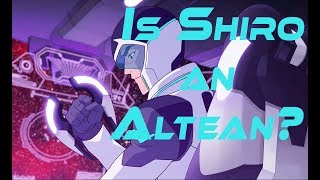 Is Shiro an Altean  Voltron Legendary Defender Speculation [upl. by Naitsirk]