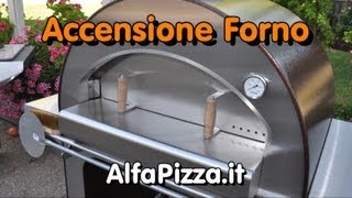 Accensione Forno AlfaPizza [upl. by Haimrej]