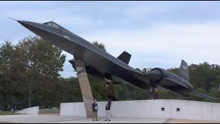 Behind the Scenes  The A12 Oxcart on Display at CIA Headquarters [upl. by Aissat264]