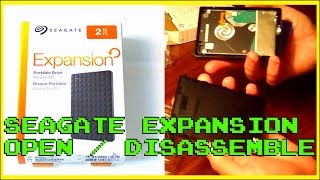 2TB Seagate Expansion Portable 25 inch HDD Open amp Disassemble PS4 Upgrade [upl. by Alletsirhc]