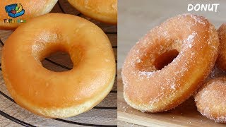 Best Donut  Donught Recipe for Kids Tiffin Box  Homemade Fried Donuts  ডোনাট রেসিপি [upl. by Aliuqahs132]