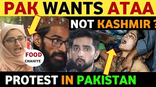 VIRAL VIDEO PAK PUBLIC WANT ATAA NOT KASHMIR PAKISTANI PUBLIC REACTION ON INDIA REAL TV [upl. by Netram]