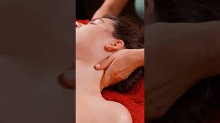 ASMR relaxing neck line massage for Lisa neckmassage [upl. by Oesile]