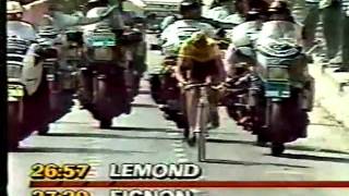 1989 Tour de France Final Time Trial  LONG VERSION  Greg Lemond  Laurent Fignon [upl. by Sandell641]