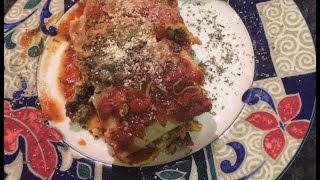 Quick Deconstructed Lasagna [upl. by Akcired]