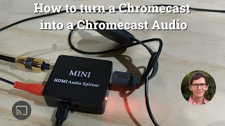 How to turn a Chromecast into a Chromecast Audio for under 6 [upl. by Roque]