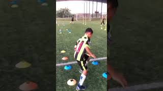 Best fast feet Drills shorts youtubeshorts shortfeed fastfeet football trainalone [upl. by Aikemal]